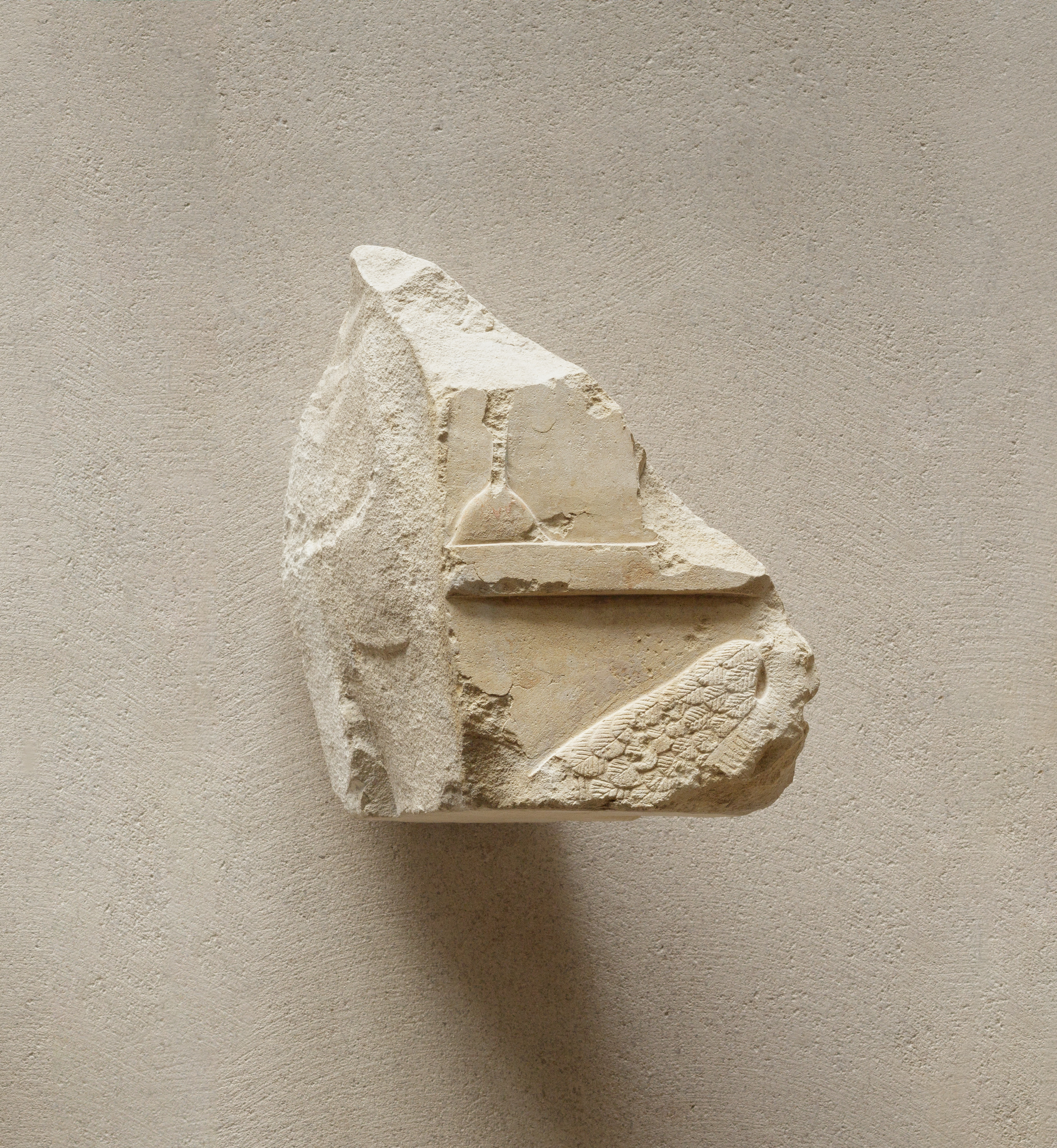 Ancient Carved Stone Relief Fragment