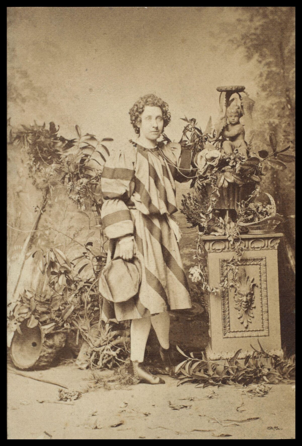 Vintage Studio Portrait of Actor in Costume