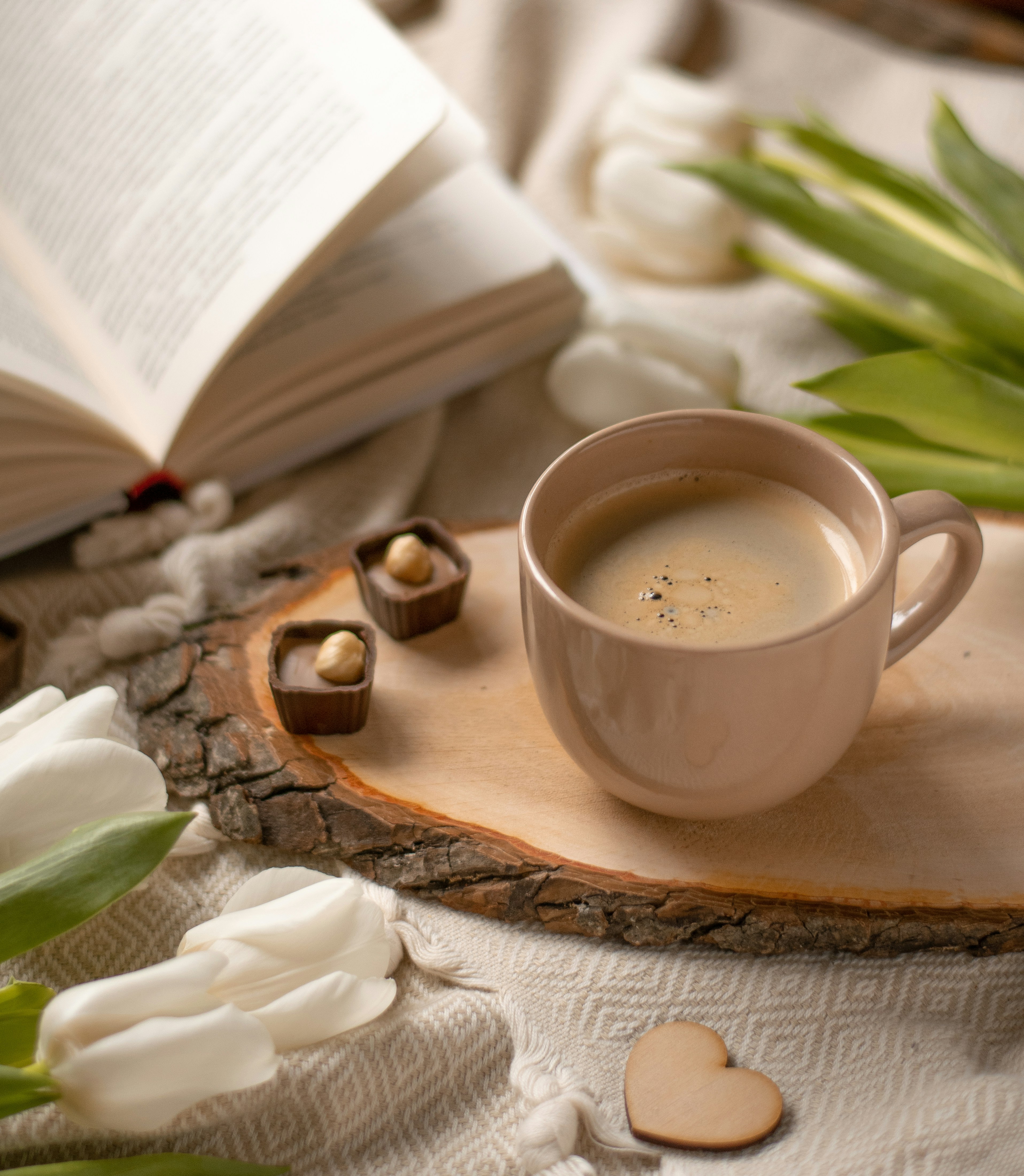 Cozy Coffee Reading Corner
