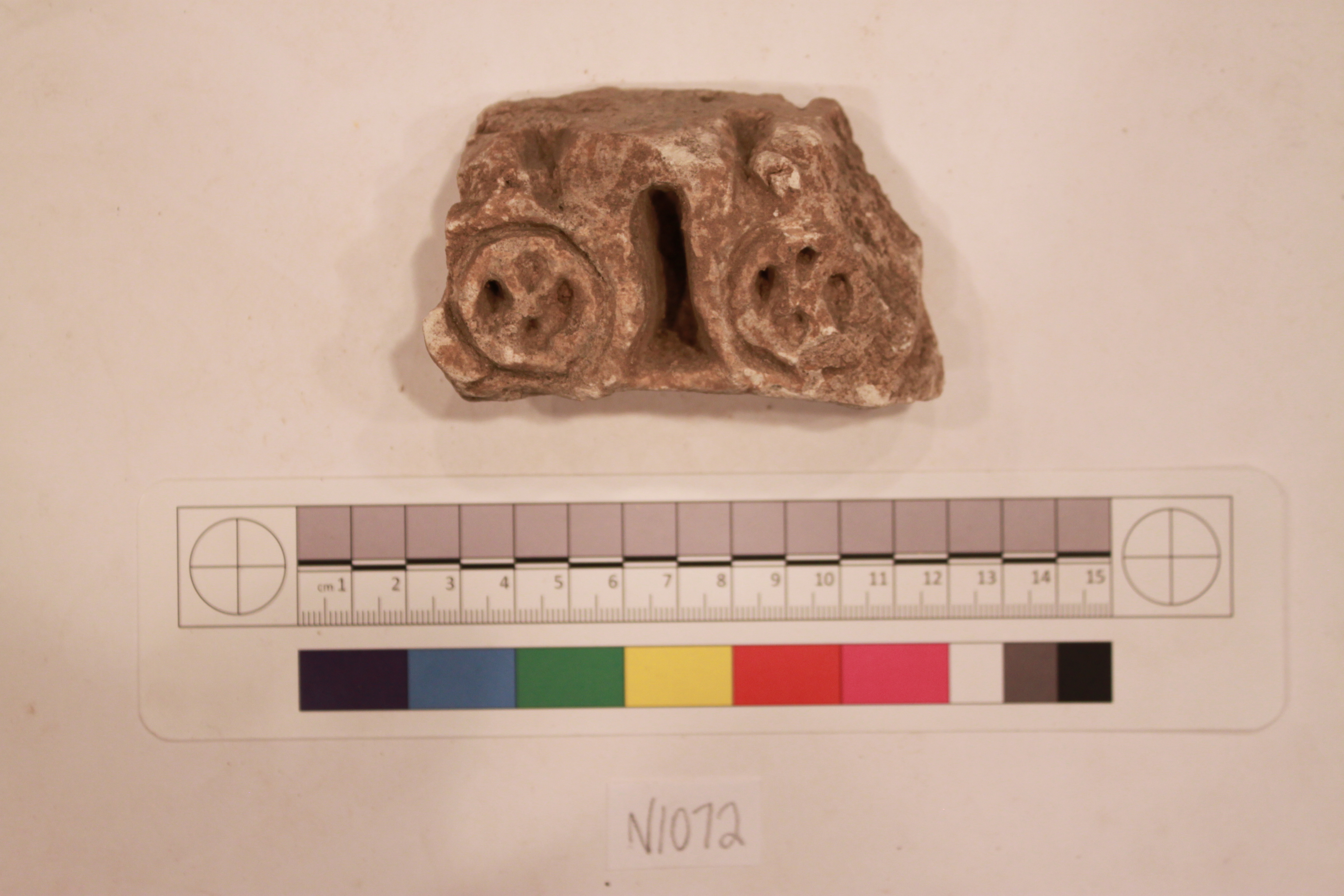 Ancient Carved Stone Fragment Specimen