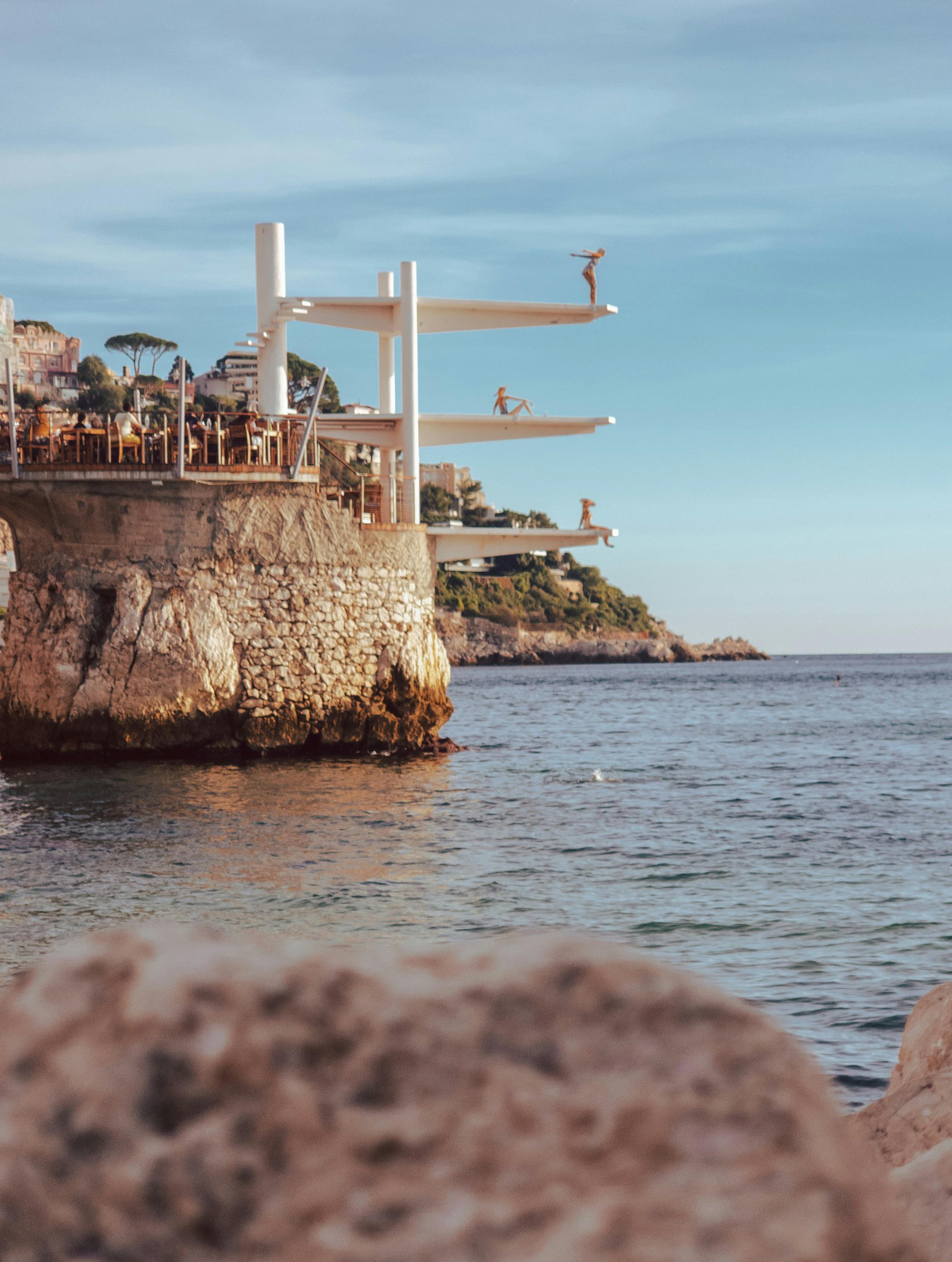 Coastal Cliff Diving Platforms