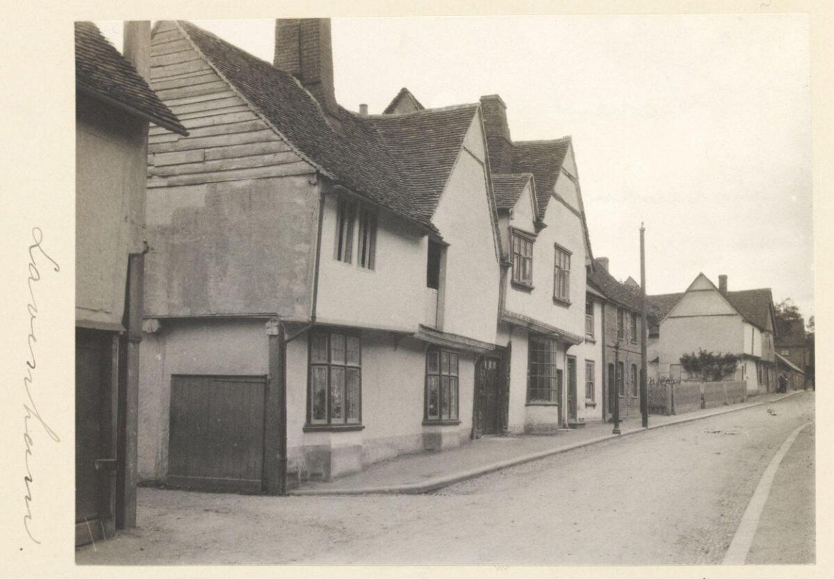 Lavenham Historic Street View
