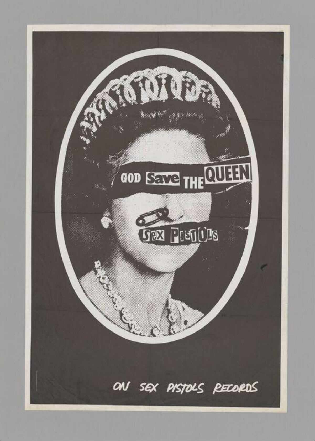 God Save The Queen Punk Poster