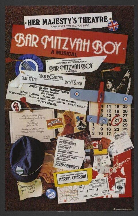 Bar Mitzvah Boy Musical Poster