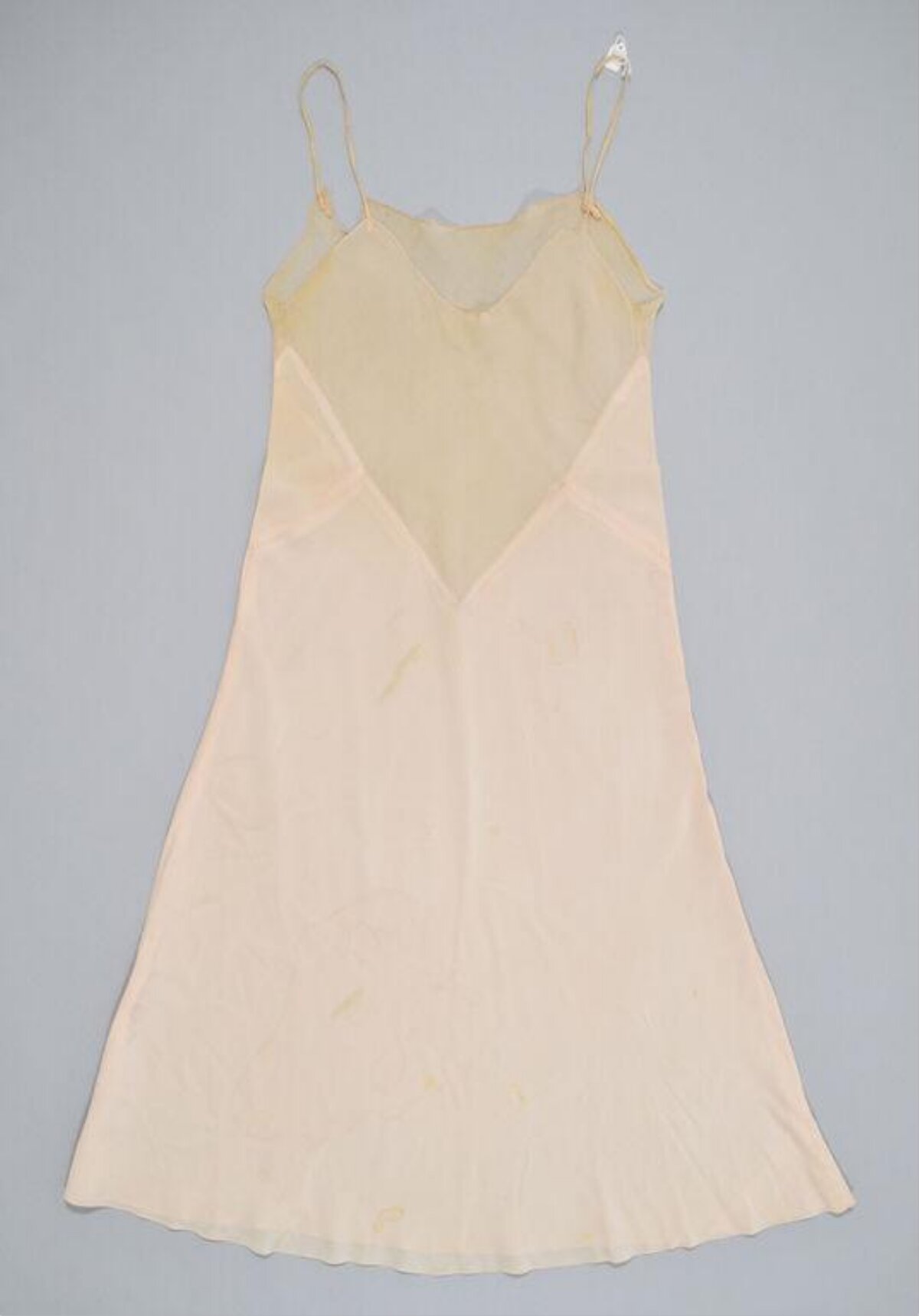 Vintage Pale Yellow Slip Dress