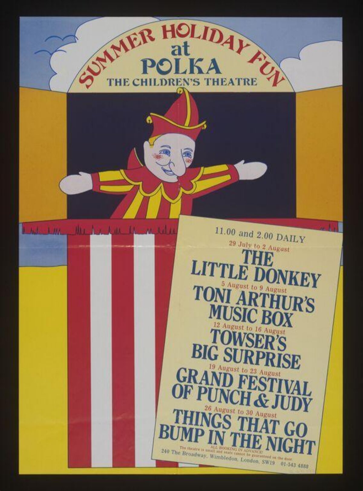 Polka Children's Theatre Summer Event Poster