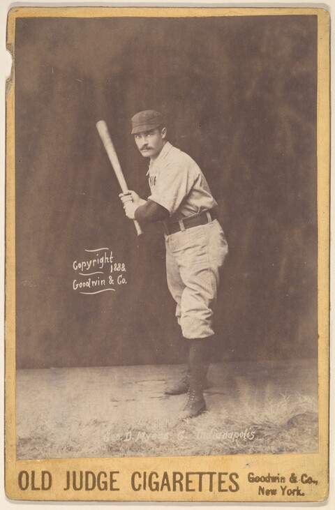 1888 Old Judge Cigarettes Baseball Card