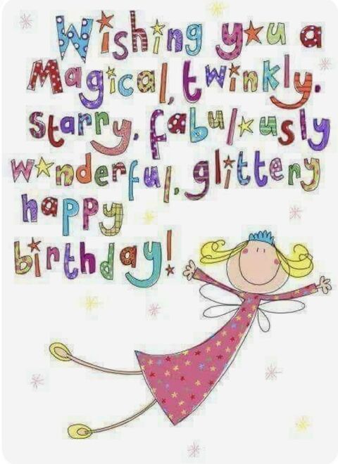 Magical Birthday Greeting Card