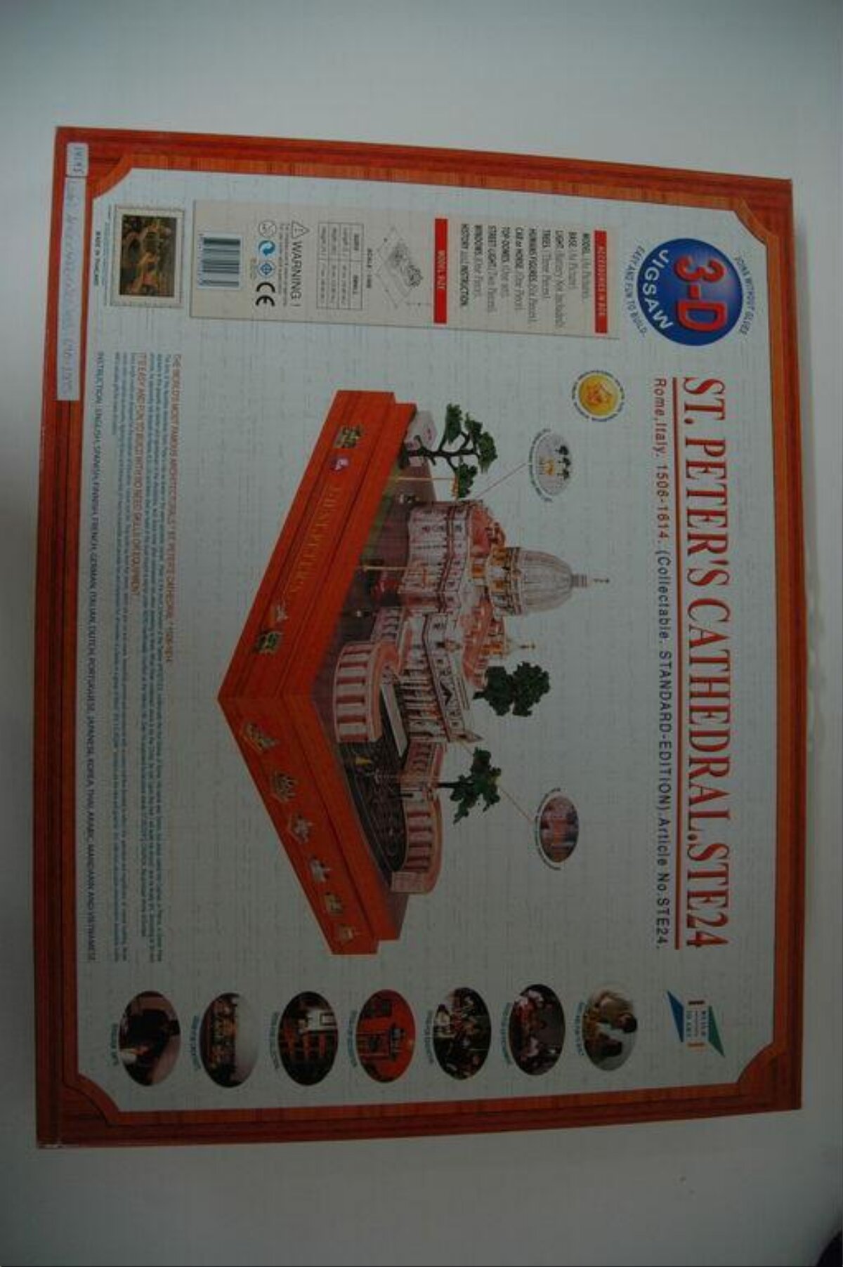 St. Peter's Cathedral 3D Jigsaw Box