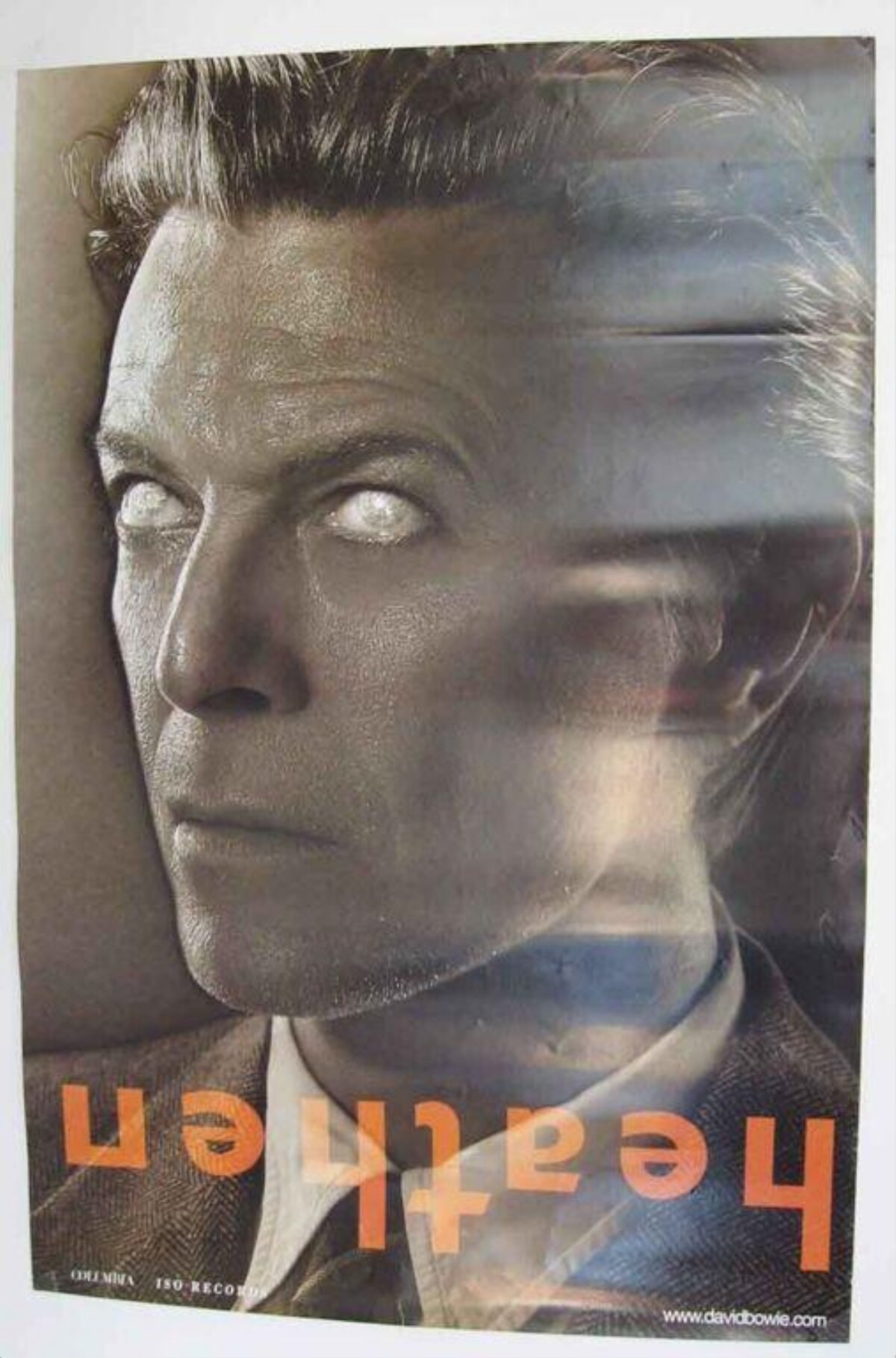 David Bowie Heathen Album Poster