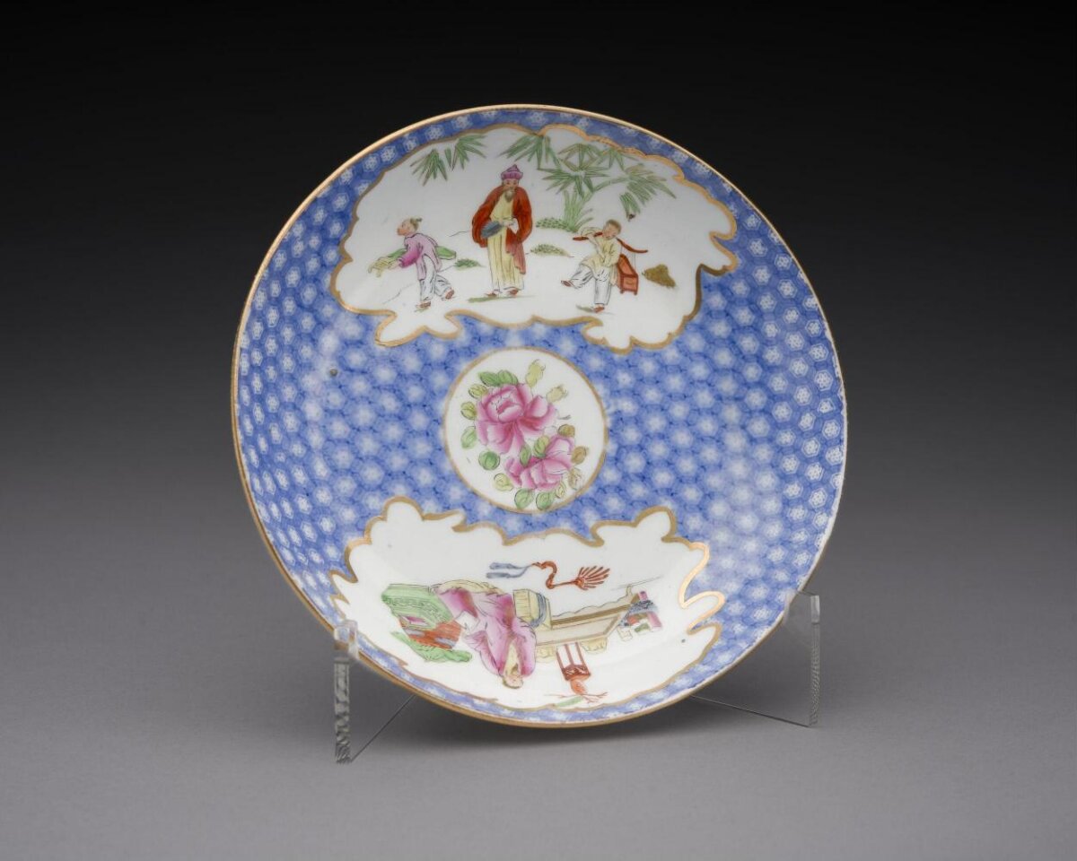 Chinese Painted Porcelain Plate