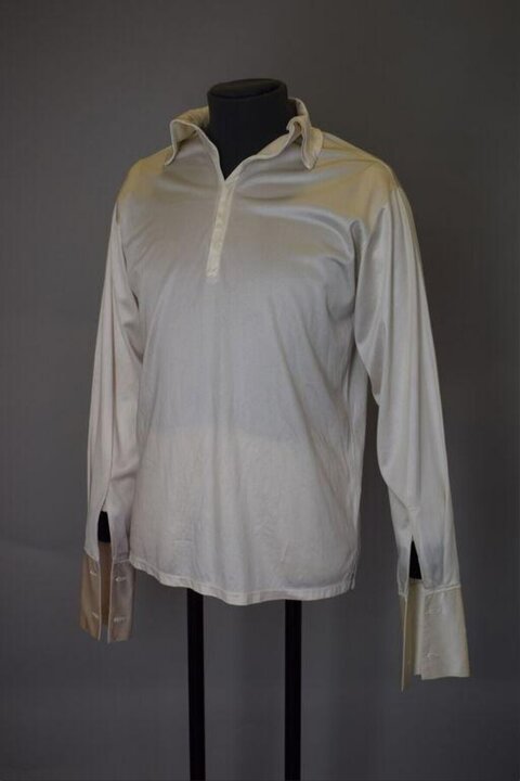 Off-white Long-sleeve Shirt on Mannequin