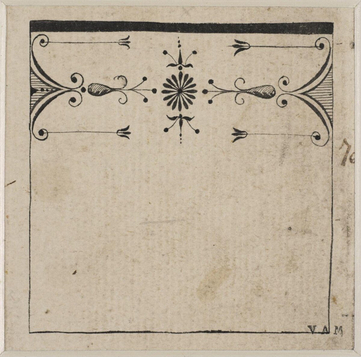 Ornate Antique Decorative Border Design