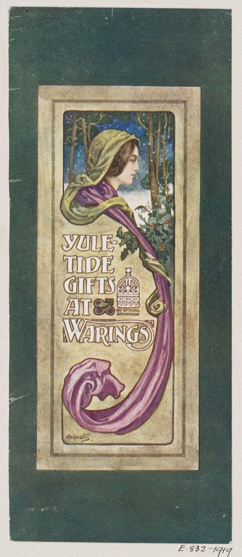 Yule-tide Gifts at Warings Advertisement