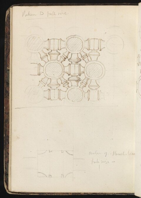 Hand-drawn Architectural Design Sketch