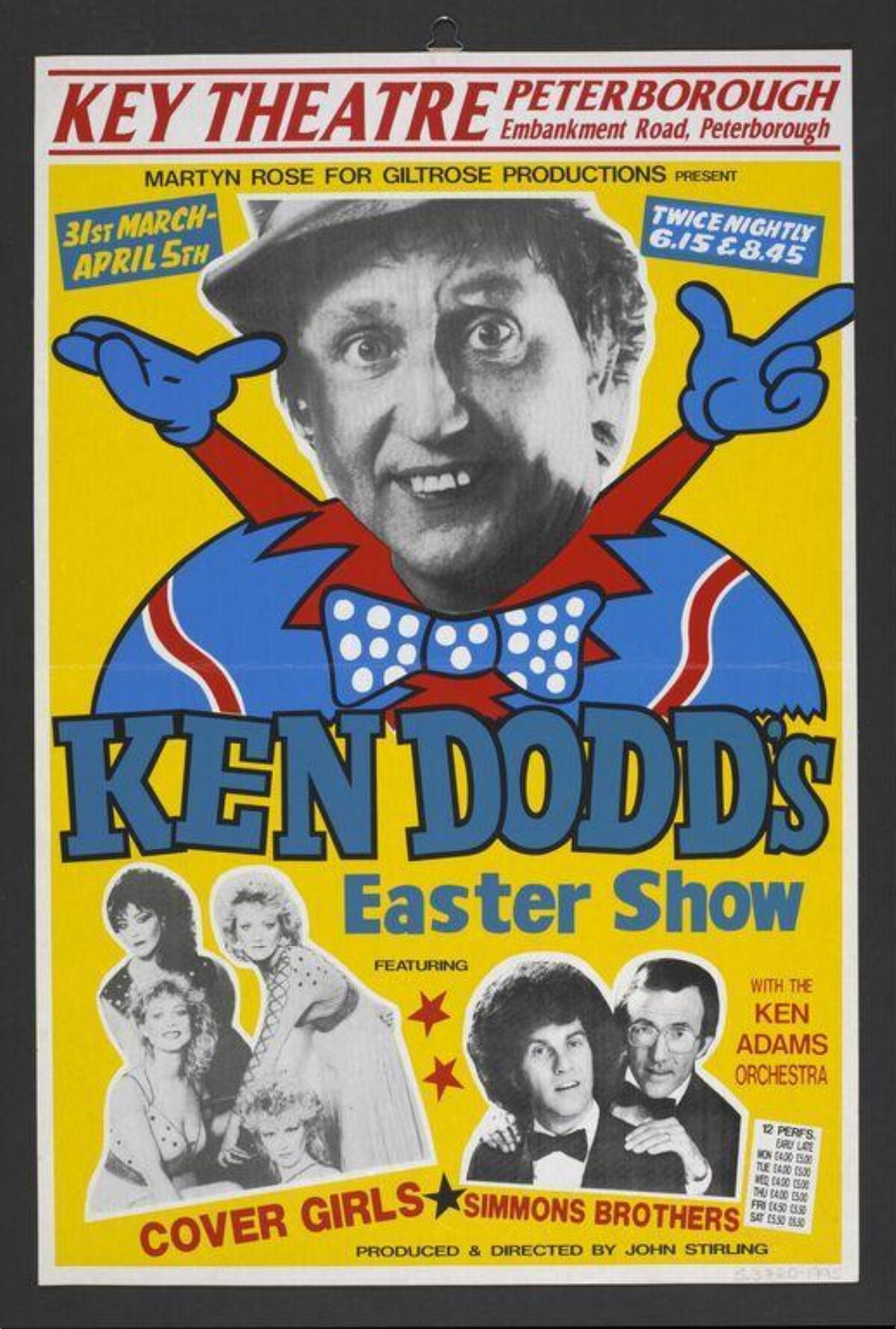 Ken Dodd's Easter Show Poster