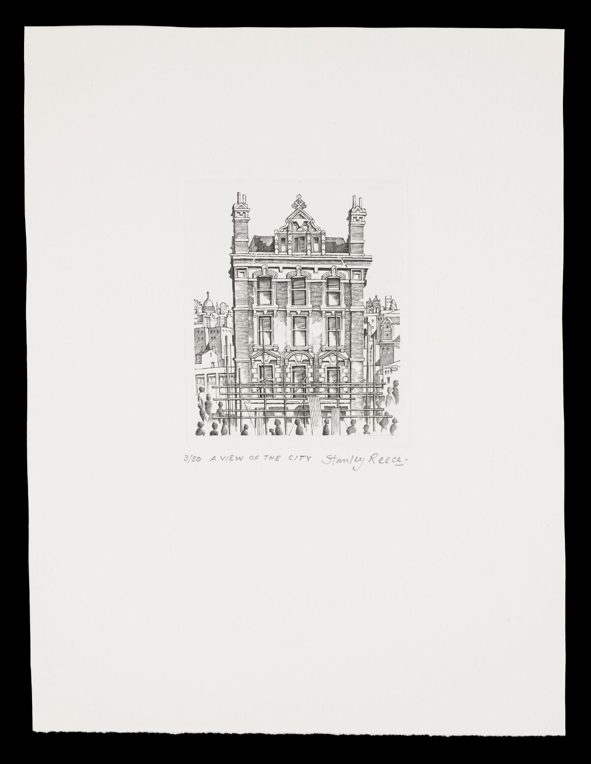 A View of the City Architectural Print