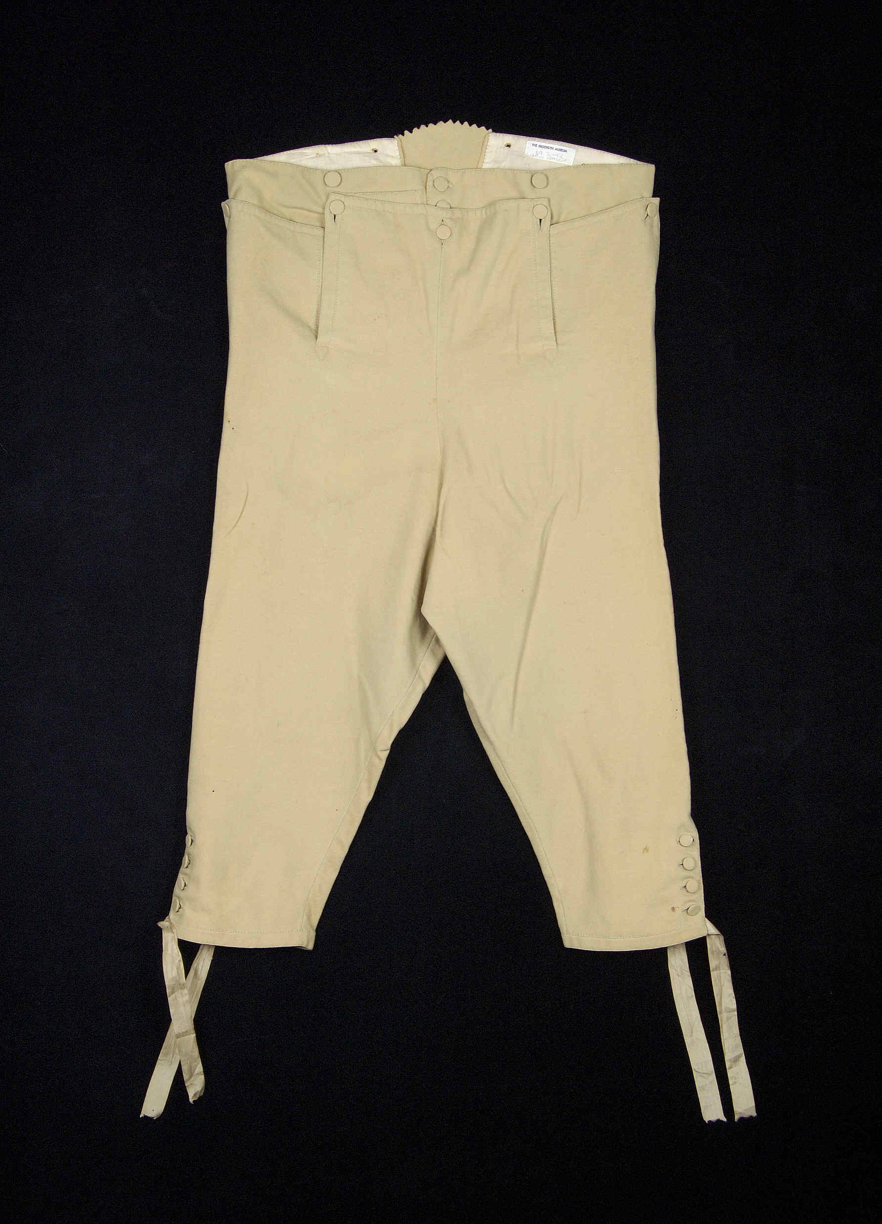 Vintage Beige Knee Breeches