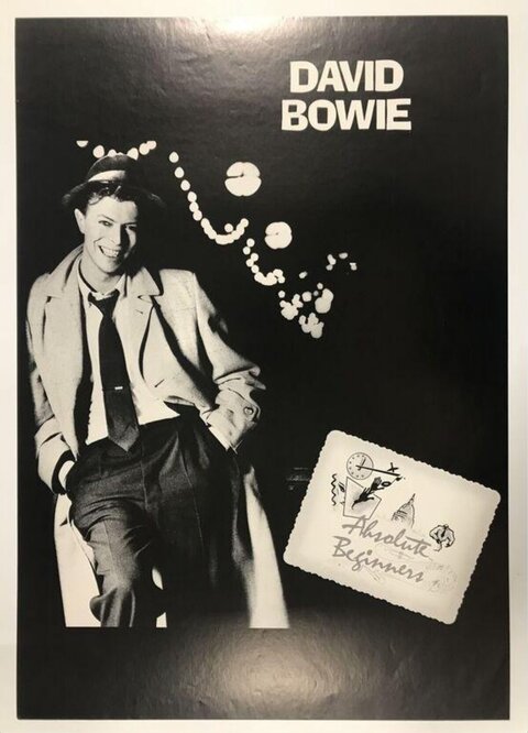 David Bowie Absolute Beginners Poster