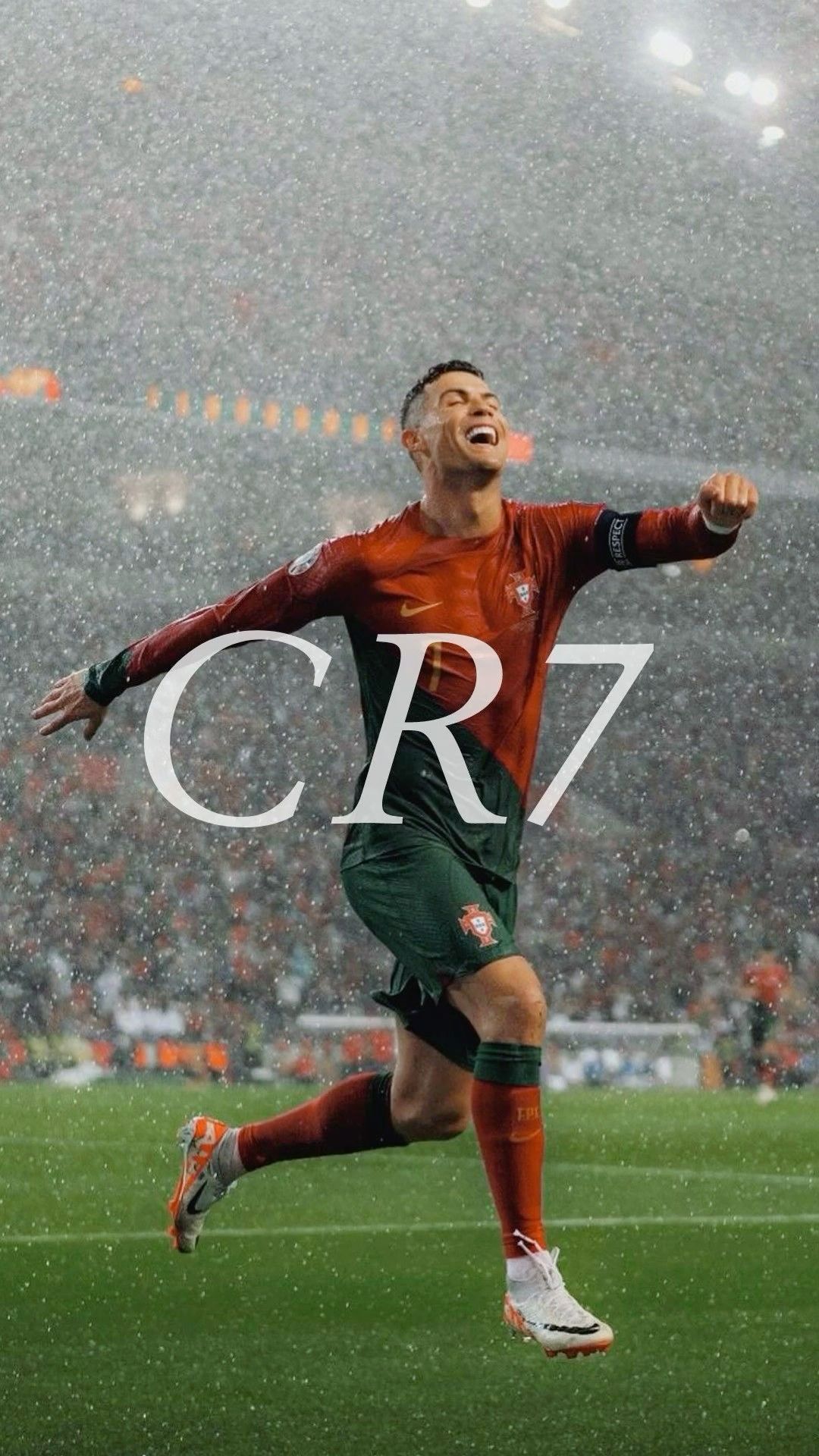 CR7 Ronaldo Celebration in Rain