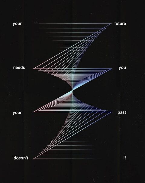 Motivational Quote on Past and Future