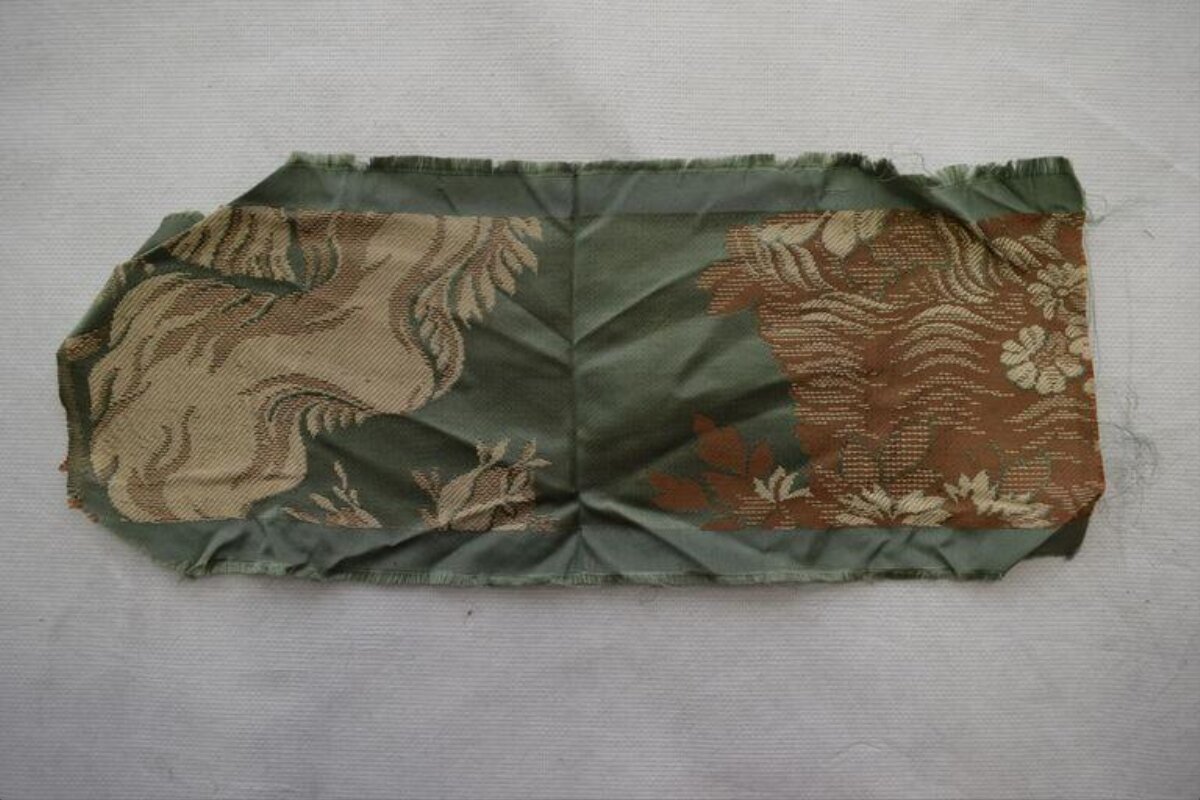 Patterned Woven Fabric Fragment