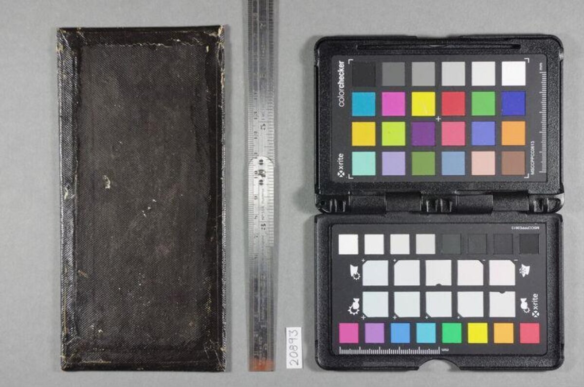 Opened Xrite Color Checker
