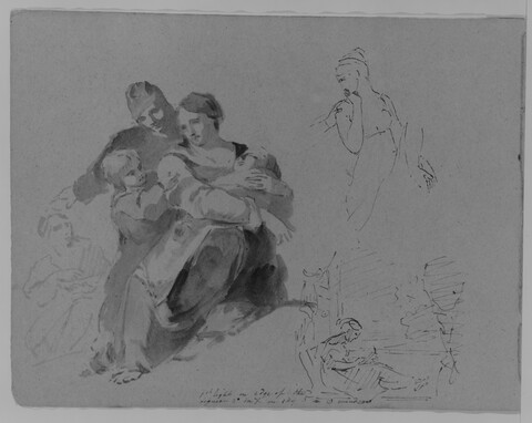 Multiple Figure Sketch Studies