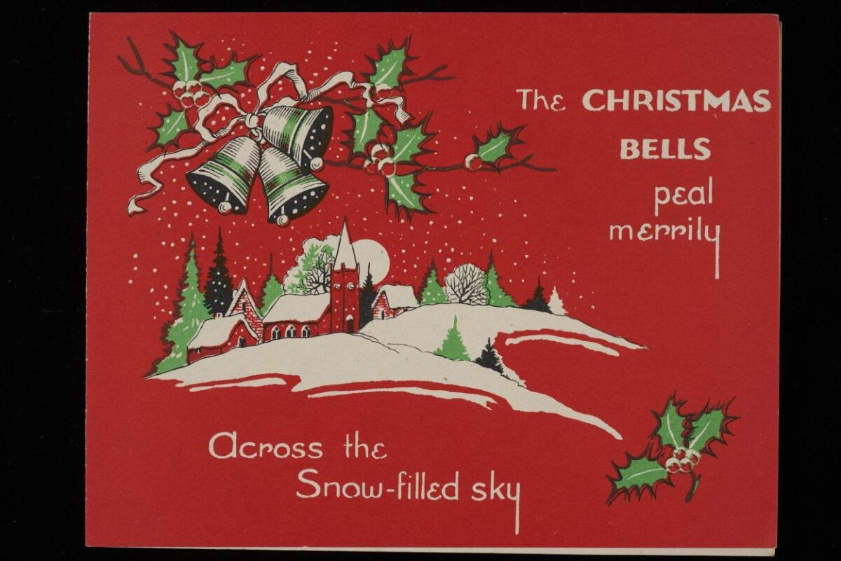 Vintage Christmas Greeting Card
