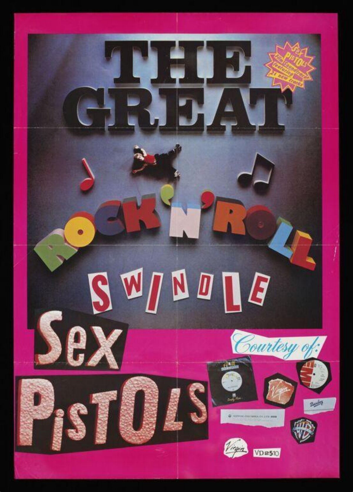 Sex Pistols The Great Rock n Roll Swindle Poster