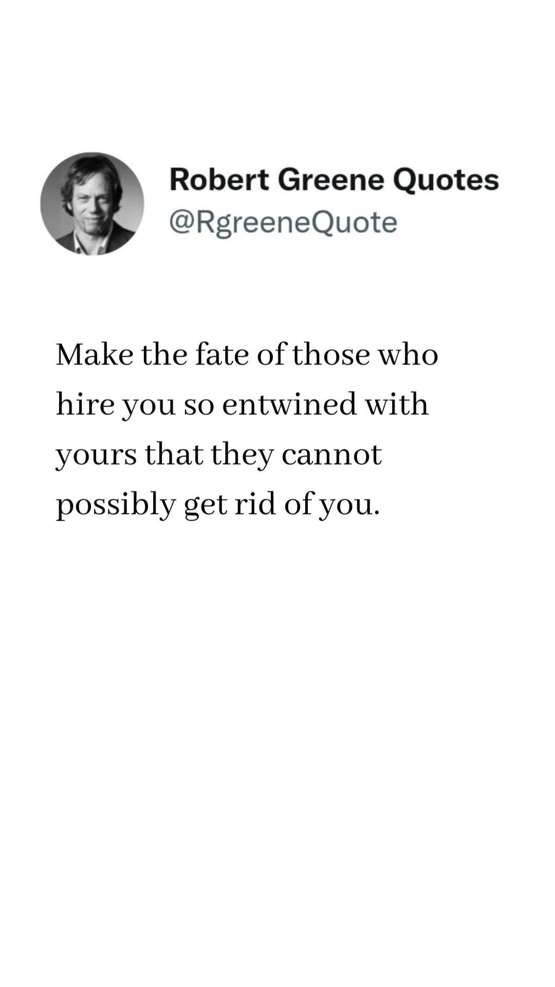 Robert Greene Quote Post