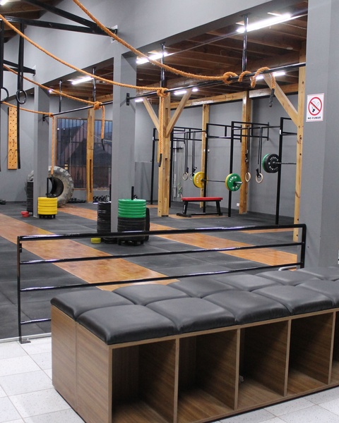 Modern Gym Workout Space