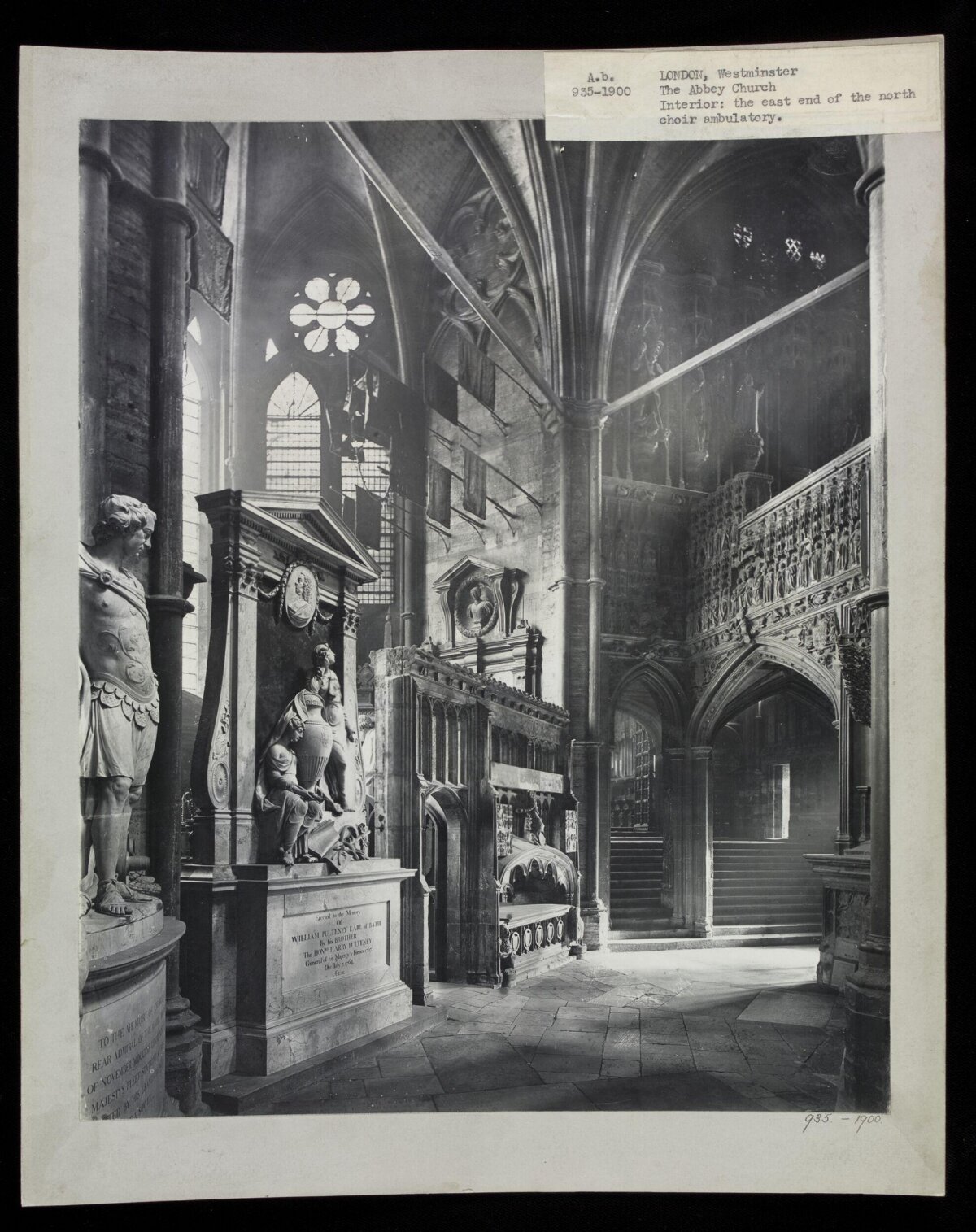 Westminster Abbey North Choir Ambulatory Interior