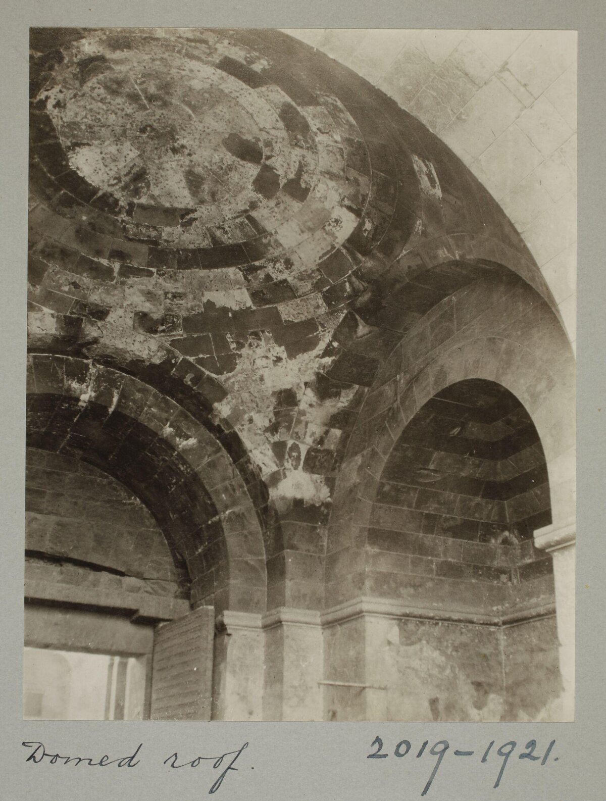 Vintage Stone Domed Roof Interior