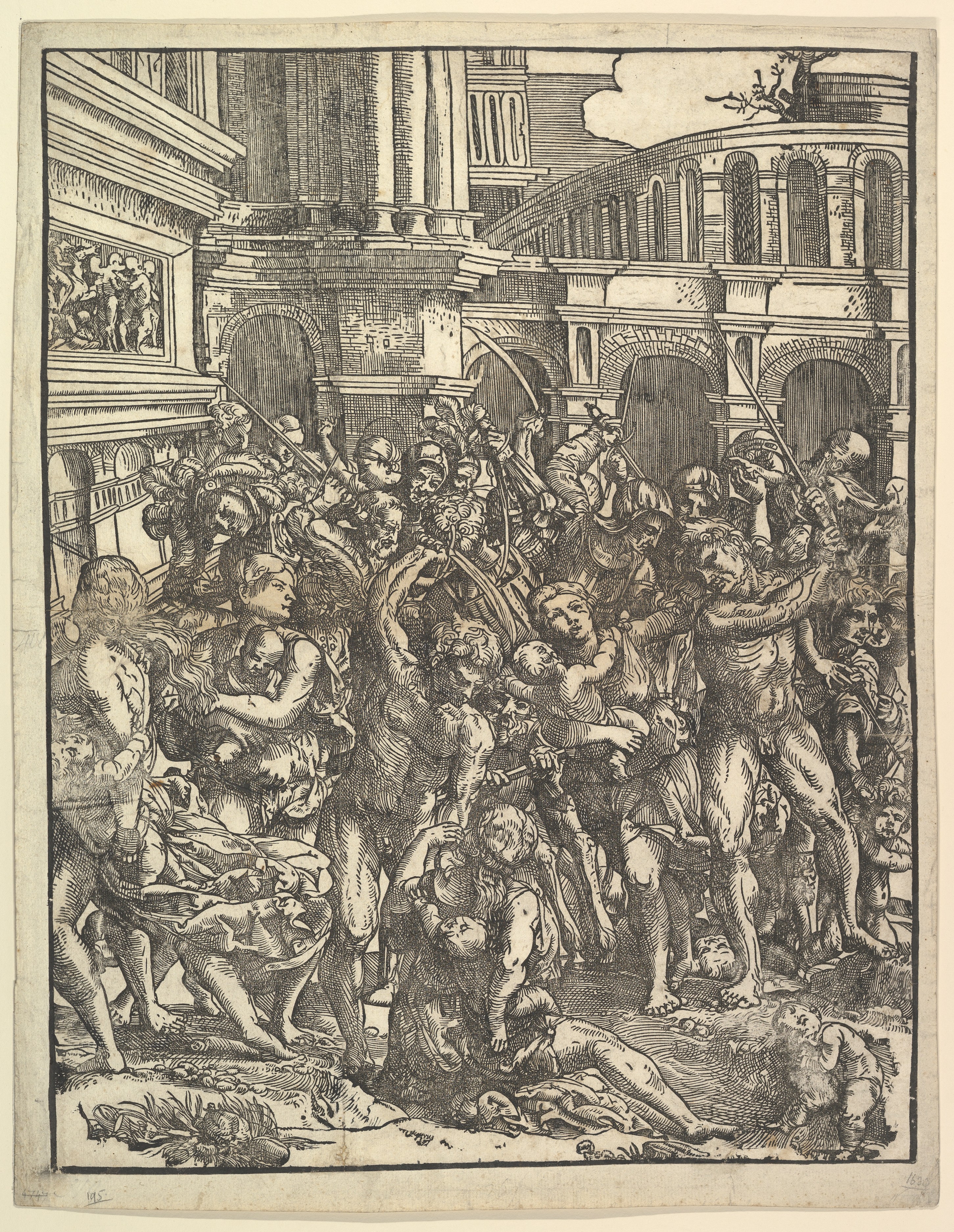 Woodcut of Massacre of the Innocents