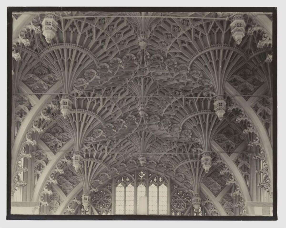 Ornate Gothic Fan Vault Ceiling