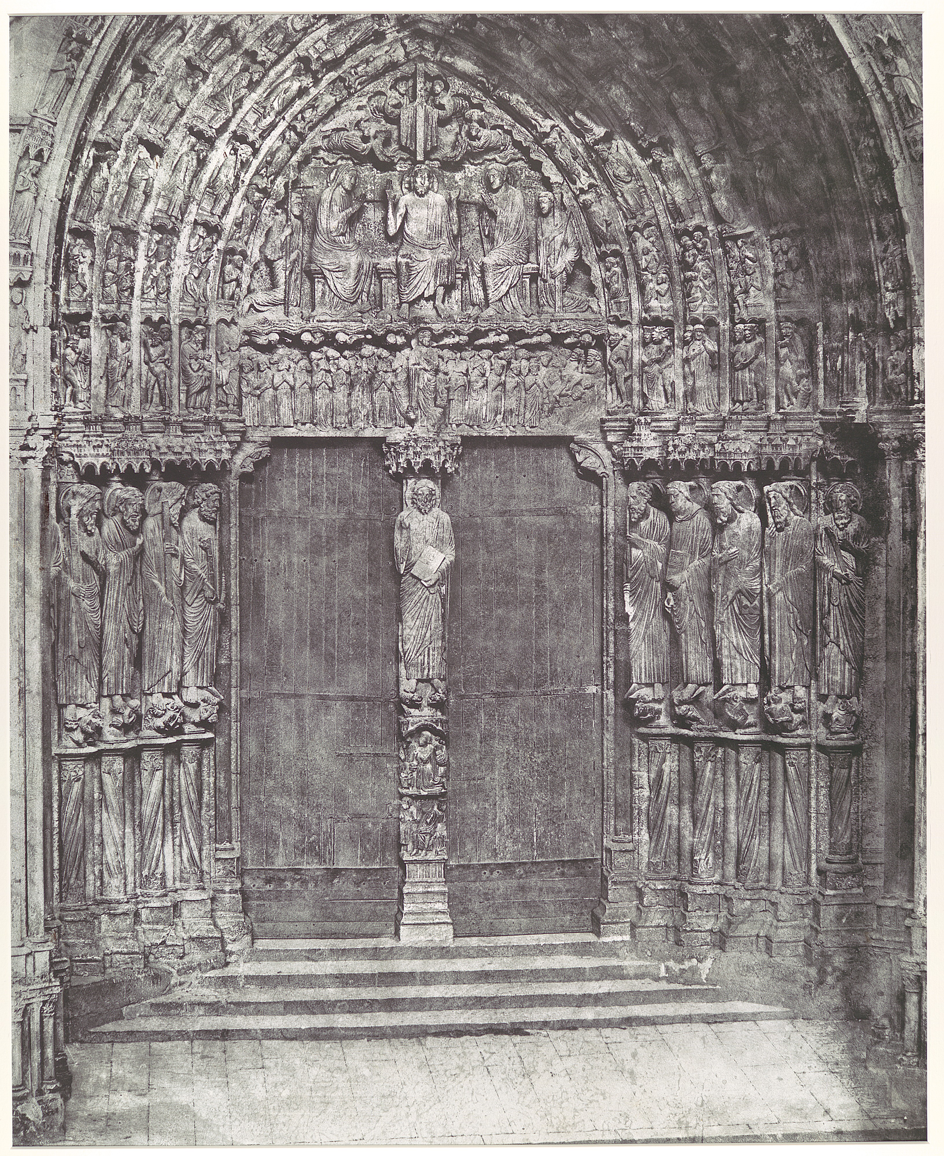 Ornate Stone Cathedral Portal