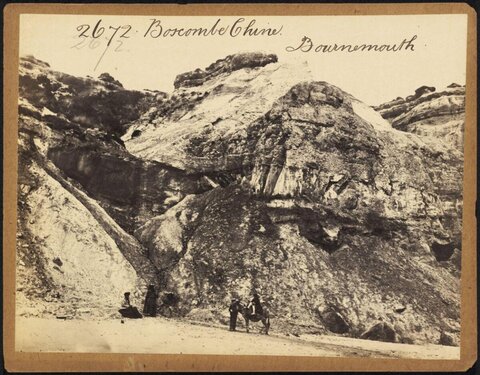 Boscombe Chine Cliffs in Bournemouth