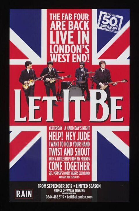 Let It Be West End Show Poster
