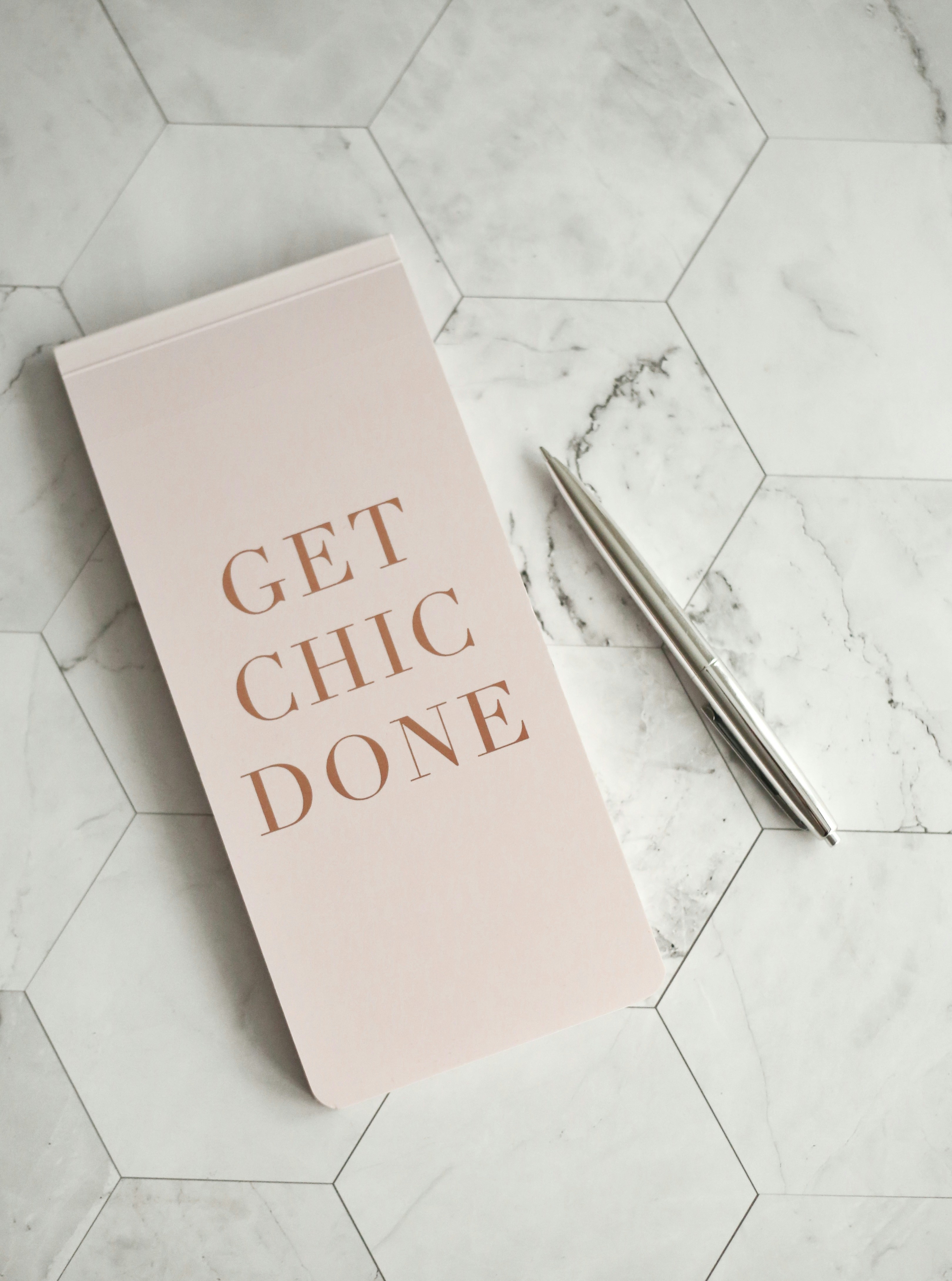 Get Chic Done Notepad and Pen