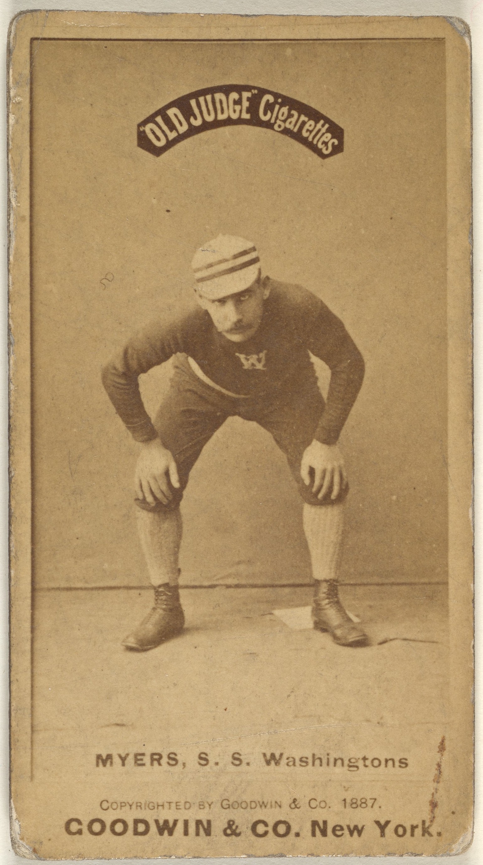 1887 Old Judge Baseball Card