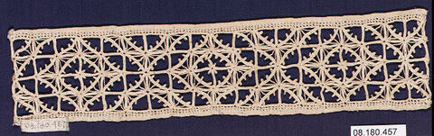 Antique Handmade Lace Strip Sample