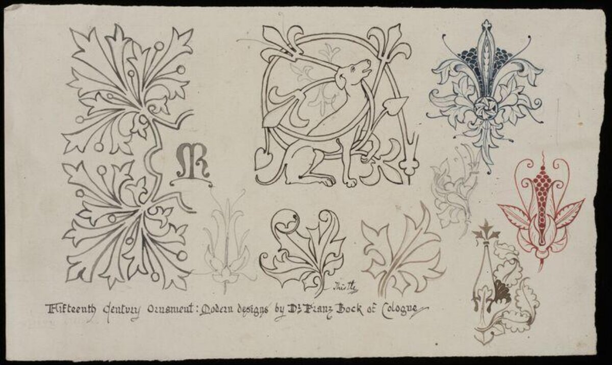 Fifteenth Century Ornament Sketches