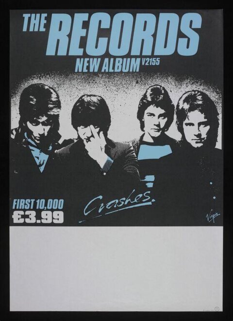 The Records Crashes Album Promo Poster