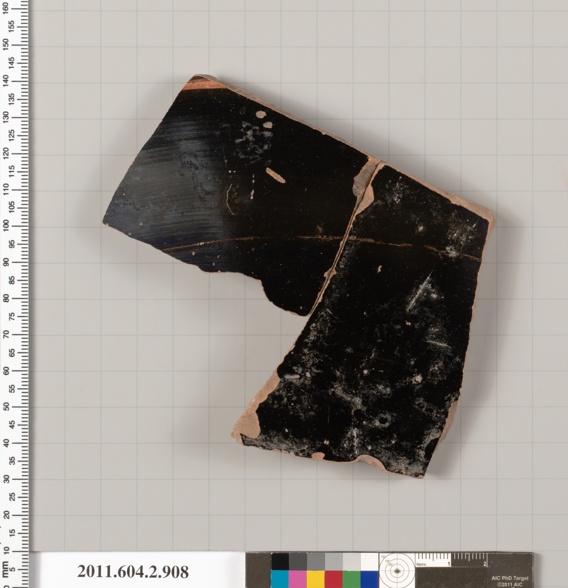 Ancient Broken Pottery Shard