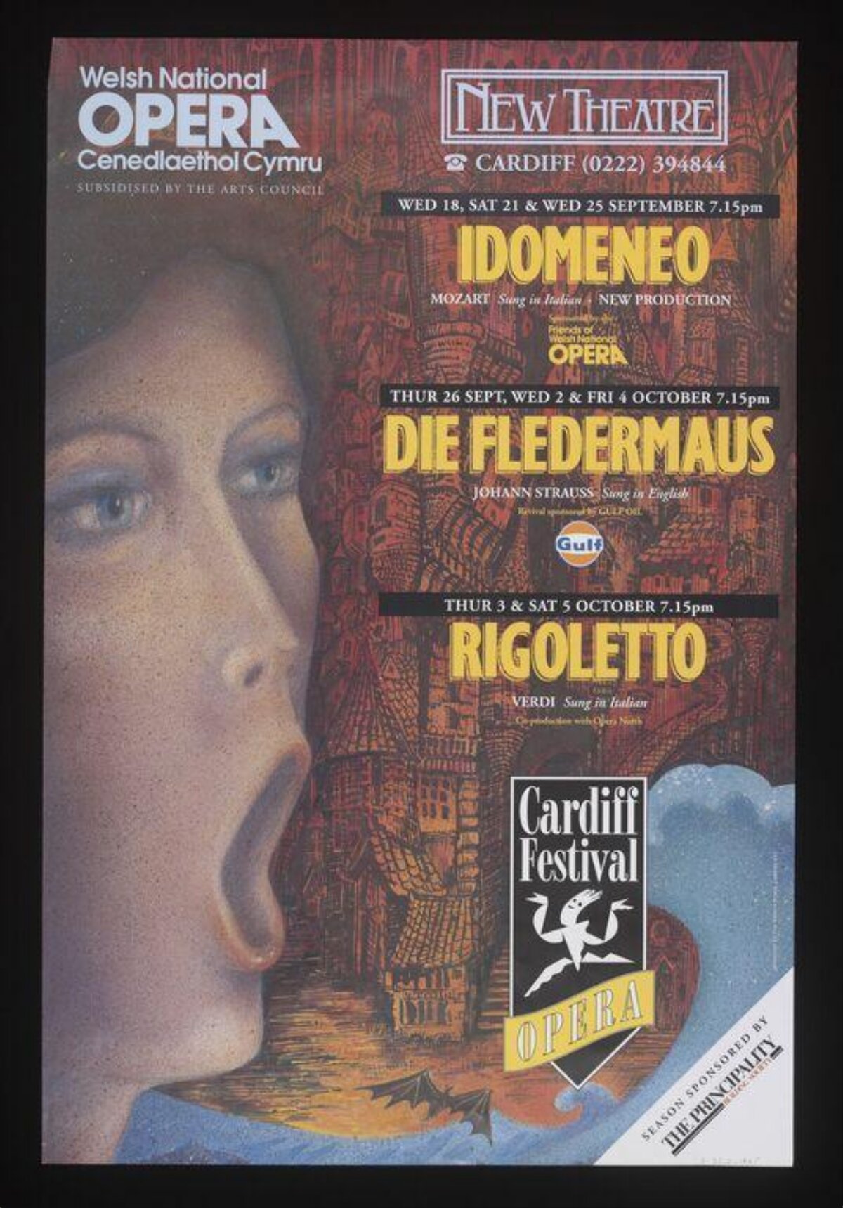 Cardiff Festival Opera Poster