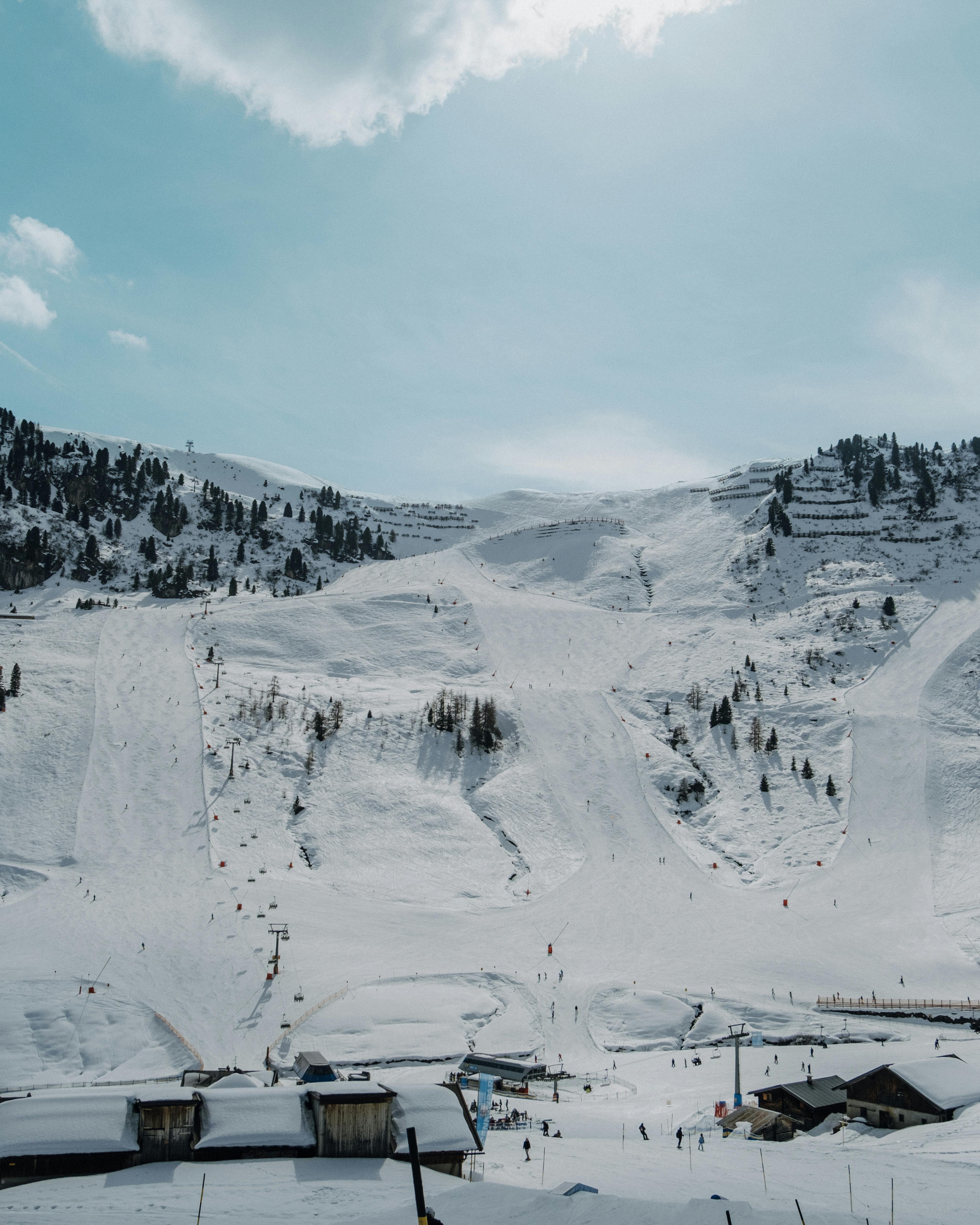 Snowy Mountain Ski Resort