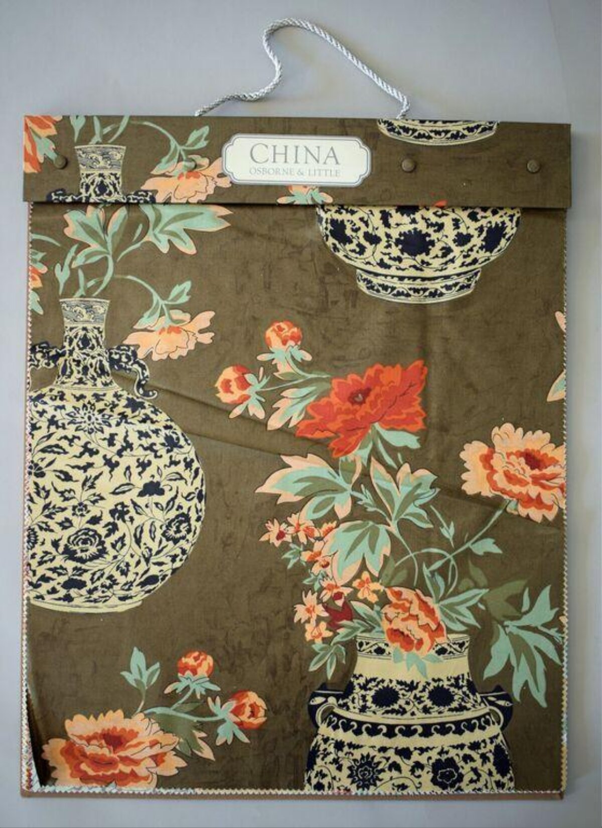 China Pattern Fabric Sample Board