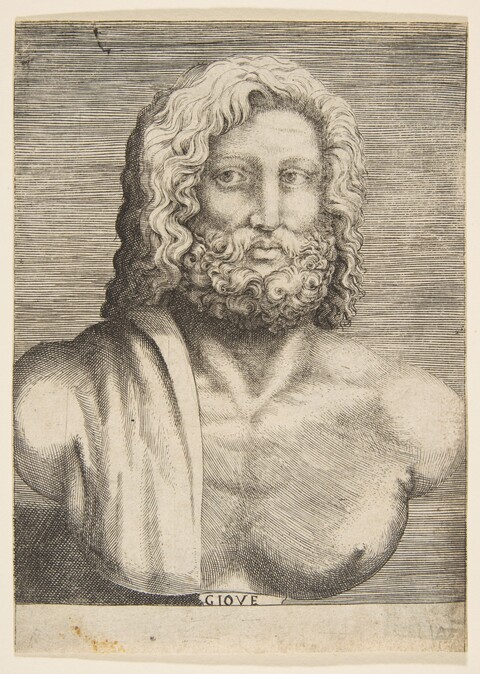 Engraved Bust of Giove