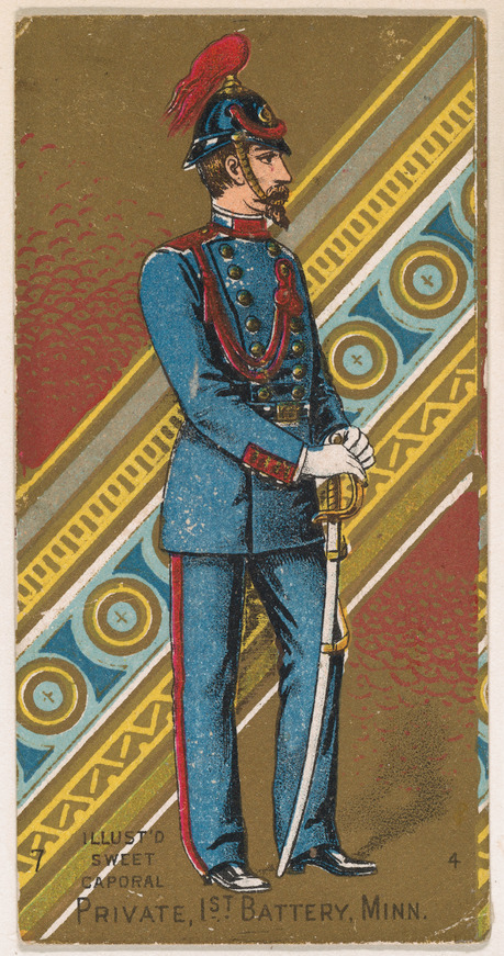 Vintage 1st Battery Minn Private Illustration